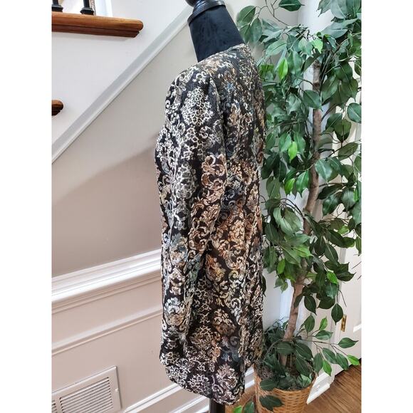 S'Styles Women's Multicolor Floral Polyester Long Sleeve Casual Jacket Blazer 46 - Picture 6 of 14